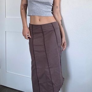NWT Motel \\ asymmetrical midi skirt